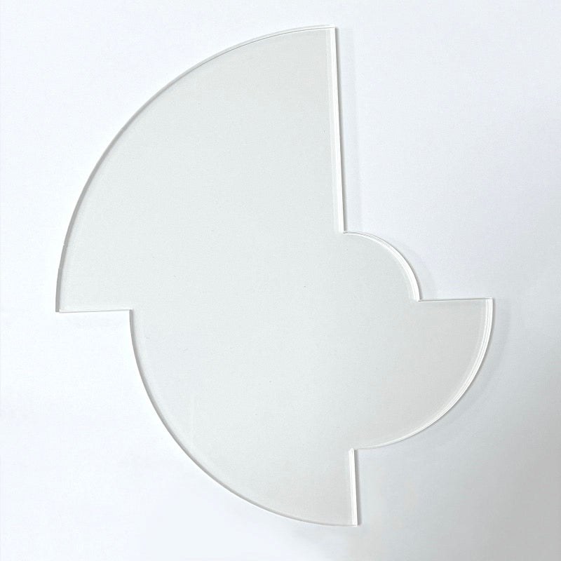 SPANSEE Circle and Arcs Quilting Templates, Quilting Rulers, Sewing Templates for DIY Quilting Sewing Crafts, Quilting Supplies, Helps You Create Circles and Arcs in Four Sizes - Image 1